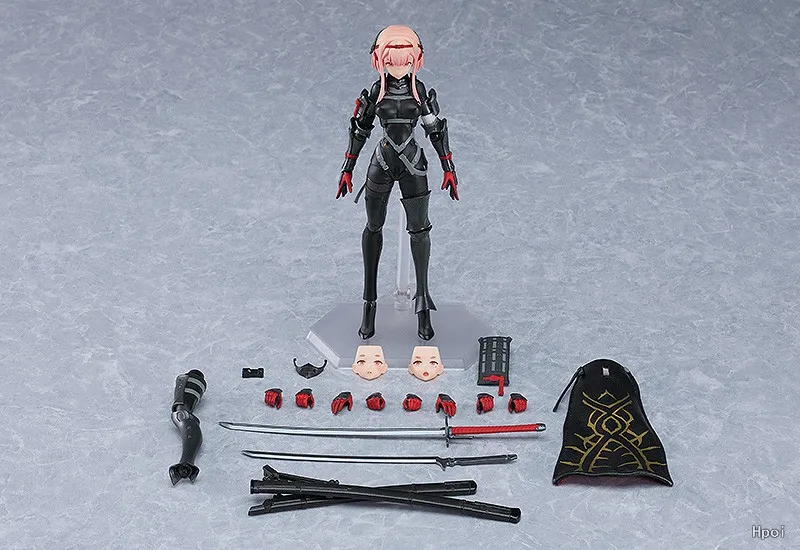 Figma 621 Samurai Falslander Anime Doll Action Figure PVC