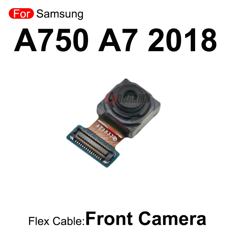A750 Camera A7 2018 Back Rear Camera Lens With Sticker For Samsung