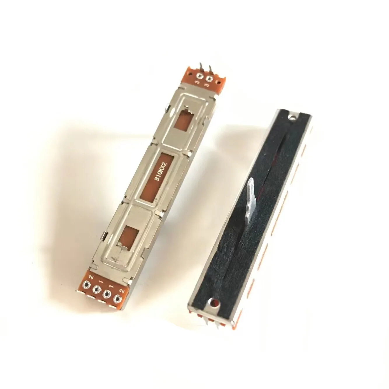 10pcs Length 88mm Mixer Slide Potentiometer Straight Slider B10K B103 10KB / 3 foot Mono Stroke 60mm FADER