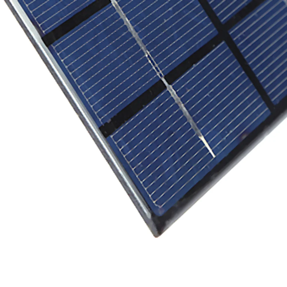 2W 6V 태양 전지 패널 DIY 태양열 충전기 패널 저전력 전기 기기용 고효율 휴대용 태양 전지 패널
