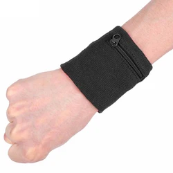 1pcs Zipper Wrist Wallet Pouch Running Sports Arm Band Bag For MP3 Key Card Storage Bag Case Badminton Basketball Wristband