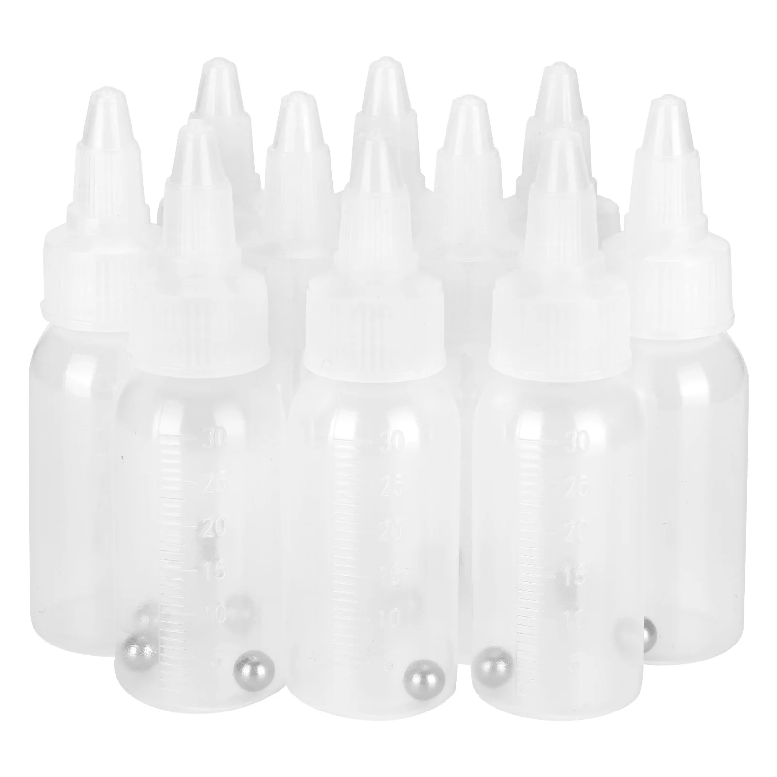 30ml 빈 페인트병 내식성 스퀴트 안료/조미료 용기(스케일 포함) 안료병 스퀴트 안료병
