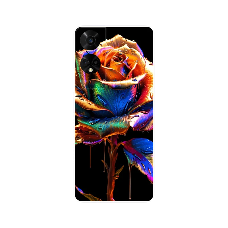 Panda Leaves Soft Silicone Phone Case - Bumper Back Cover