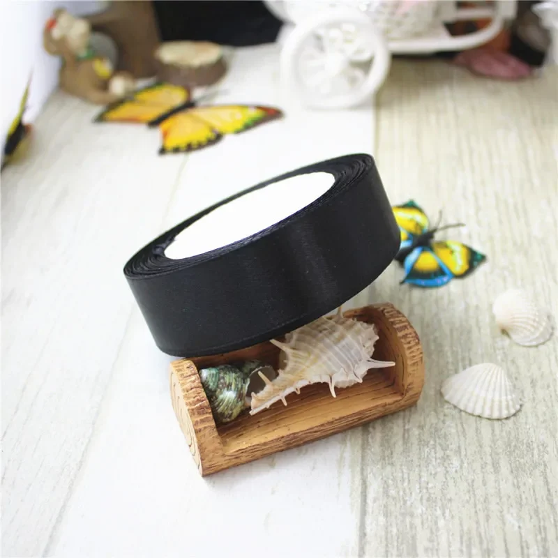 Luxurious Silk Satin Ribbons for Crafts, Gift Wrapping, and Decorative Elegance - 22 Meters