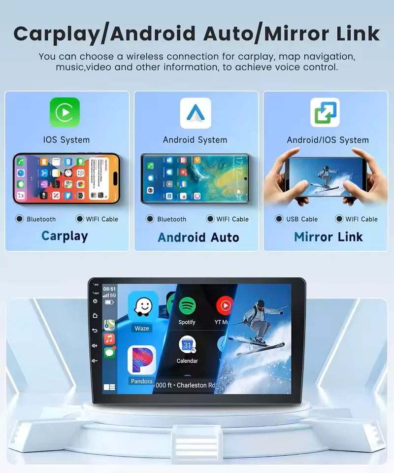 Para Lexus CT CT200 CT200h 2010-2018, Reproductor Multimedia Android 16 con Navegación GPS, Reproductor de Video, Estéreo para Auto, Carplay, Monitor, Radio, Pantalla 2