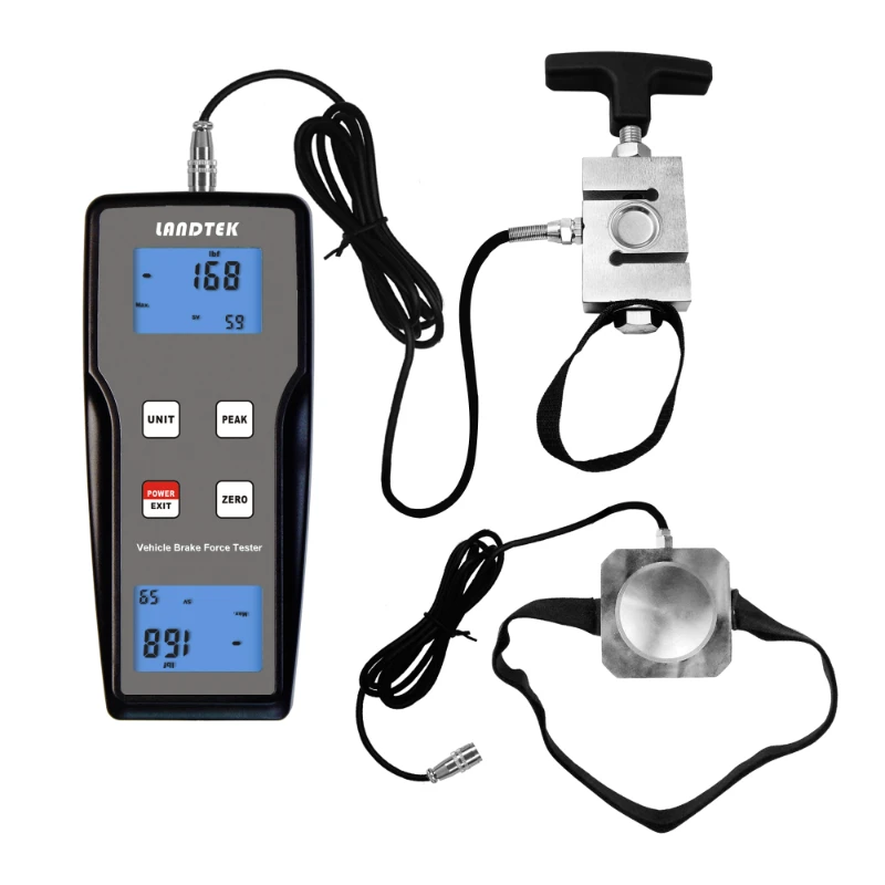 

Vehicle Brake Force Meter Clutch Force Meter with Pedal with Handbrake sensor FM-204PB