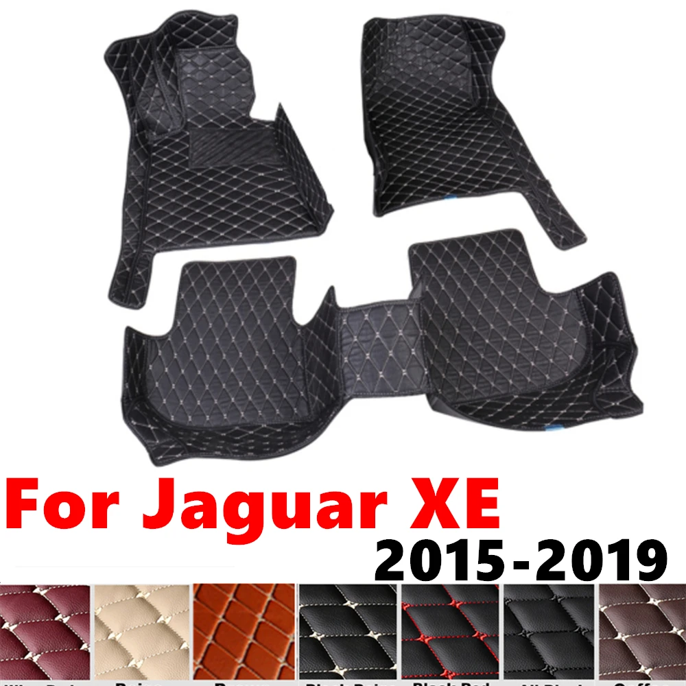 

Автомобильные коврики для Jaguar XE 2019 2018 2017-2015, подходят под заказ, передняя и задняя напольная накладка, накладки на ножки, коврик, аксессуары для интерьера