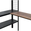 Bunk Beds Full Size Loft Bed, Desk & Shelves/Sturdy Metal Bed Frame/Noise-Free Wood Slats/Comfortable Bunk Beds 3