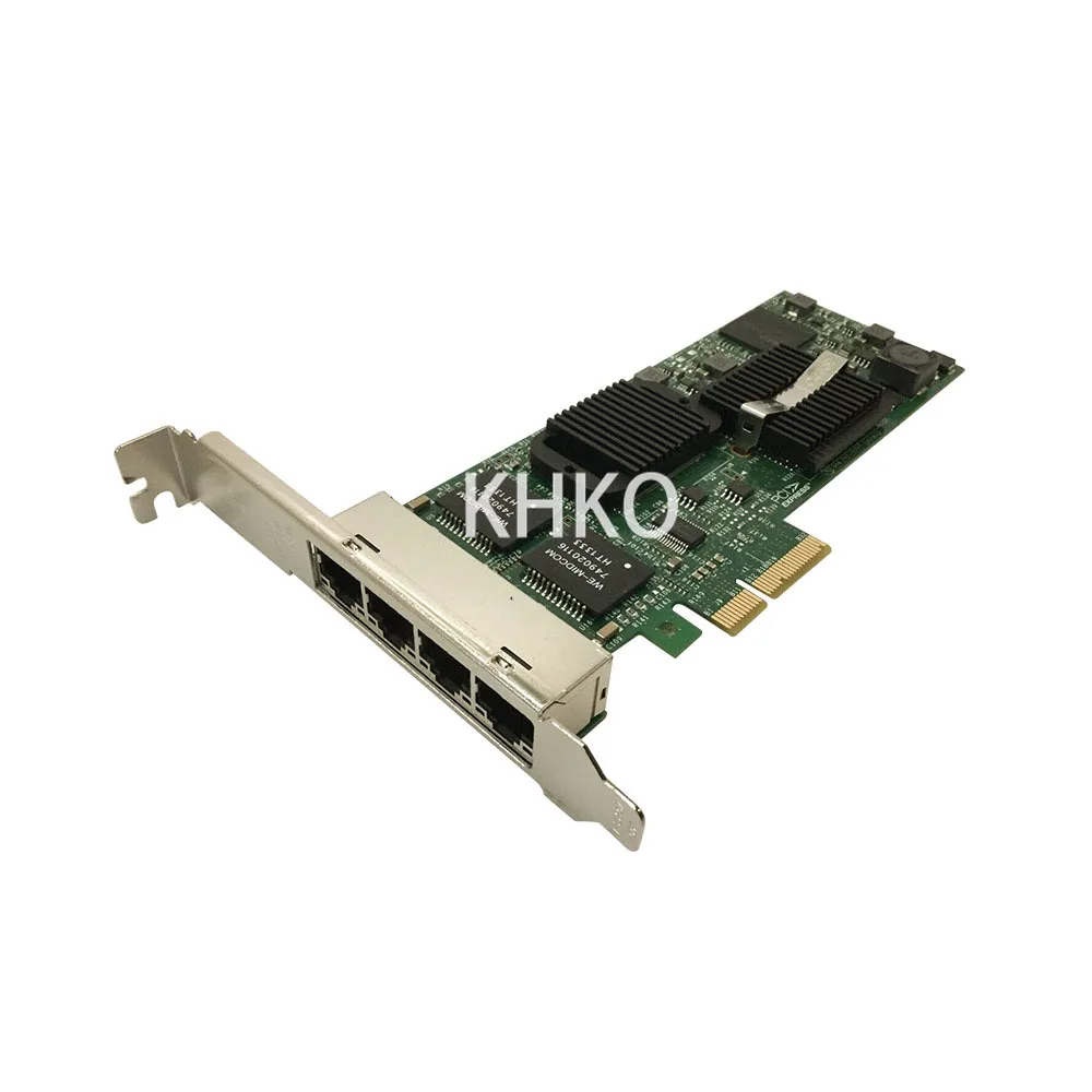 

Gigabit Ethernet для 82576GB E1G44ET PRO/1000ET 1GB PCIe четырехпортовая Ethernet Сетевая карта HM9JY 0H092P, Карта контроллера