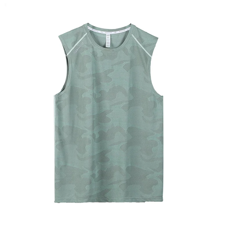 Men's Sports Bodybuilding Tank Tops Quick Dry Vest Gym Running Breathable Sleeveless Shirts Training Fitness Underwear Shirt Man