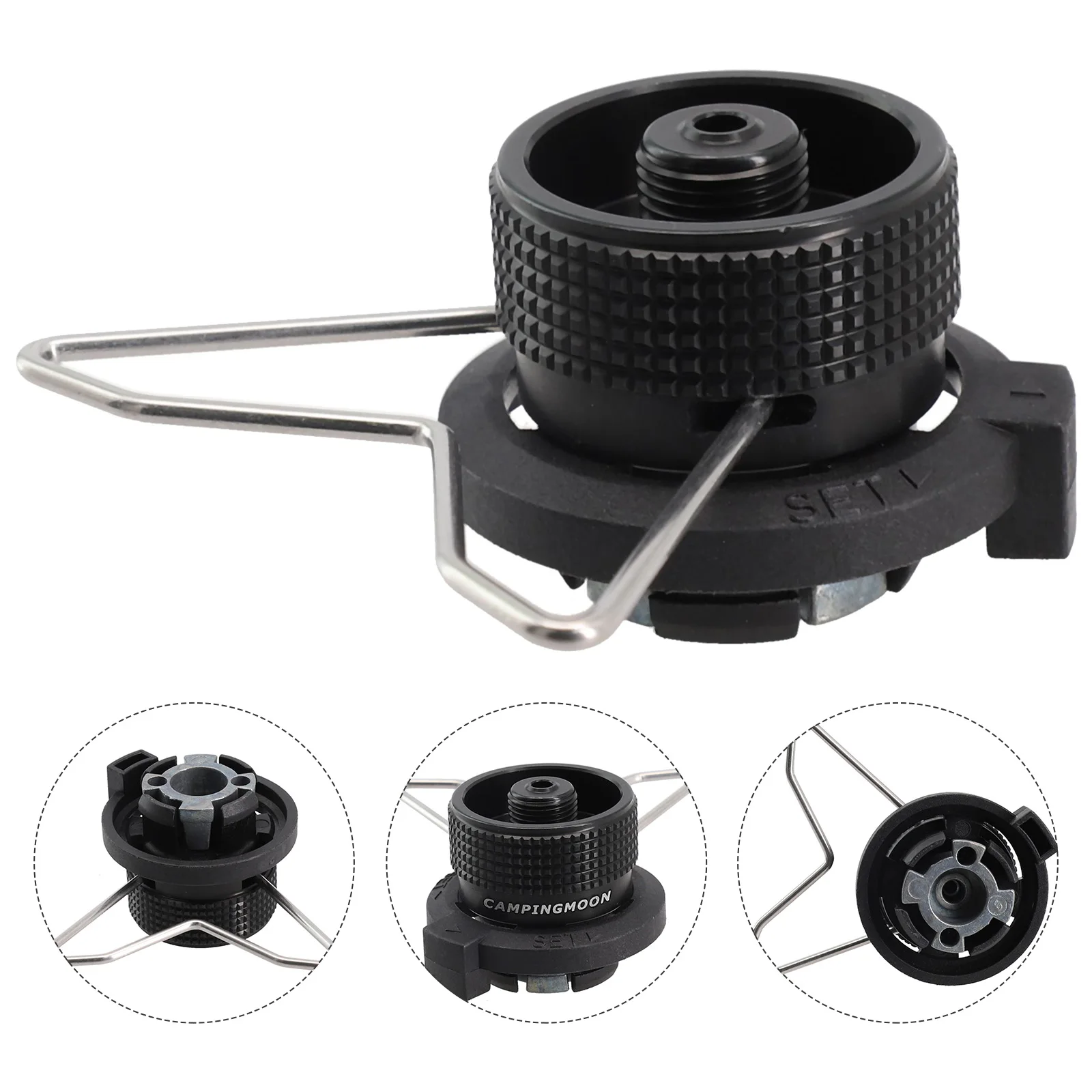 

Brand New Outdoor Adapter Valve Canister Corrosion-resistant Parts 1 Pcs 5.5*5.5*3cm / 2.1*2.1*0.1in Accessories