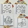 1pc Coco Wyo Stress Relief Adult Coloring Book, 22 Thick Paper Pages, Bold Designs, No Batteries Required, Ideal for Christmas 5