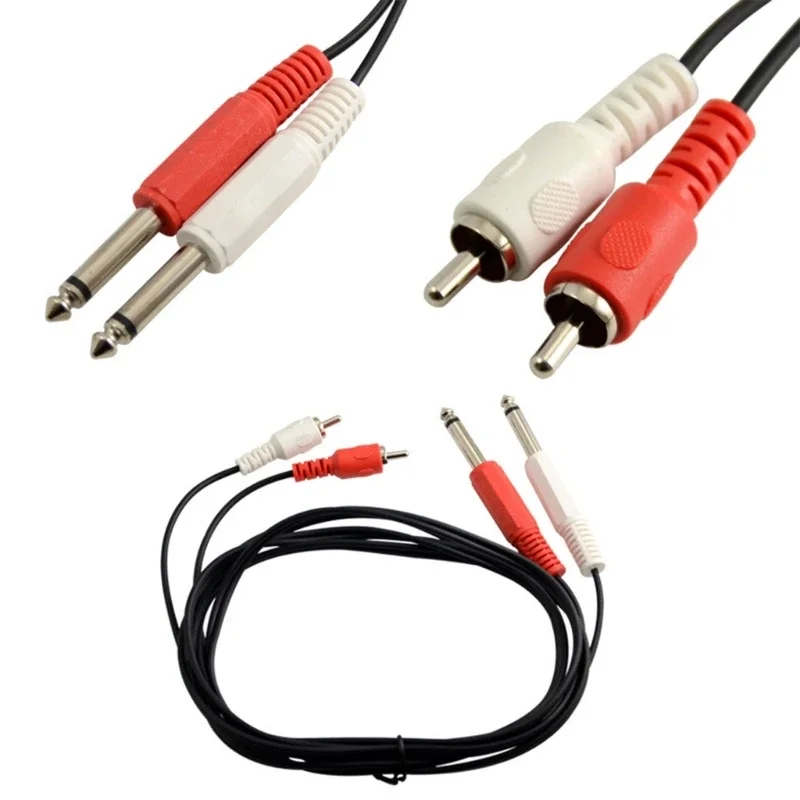   ̺ 6.35 -2 RCA , AUX 0.2m, 1m, 1.5m, 3m, 6.5mm