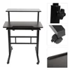 60cm Adjustable Height Stand Up Laptop Desk Computer Standing Desk with Rollers Laptop Computer Stand Desk Stand Up Laptop Desk 4