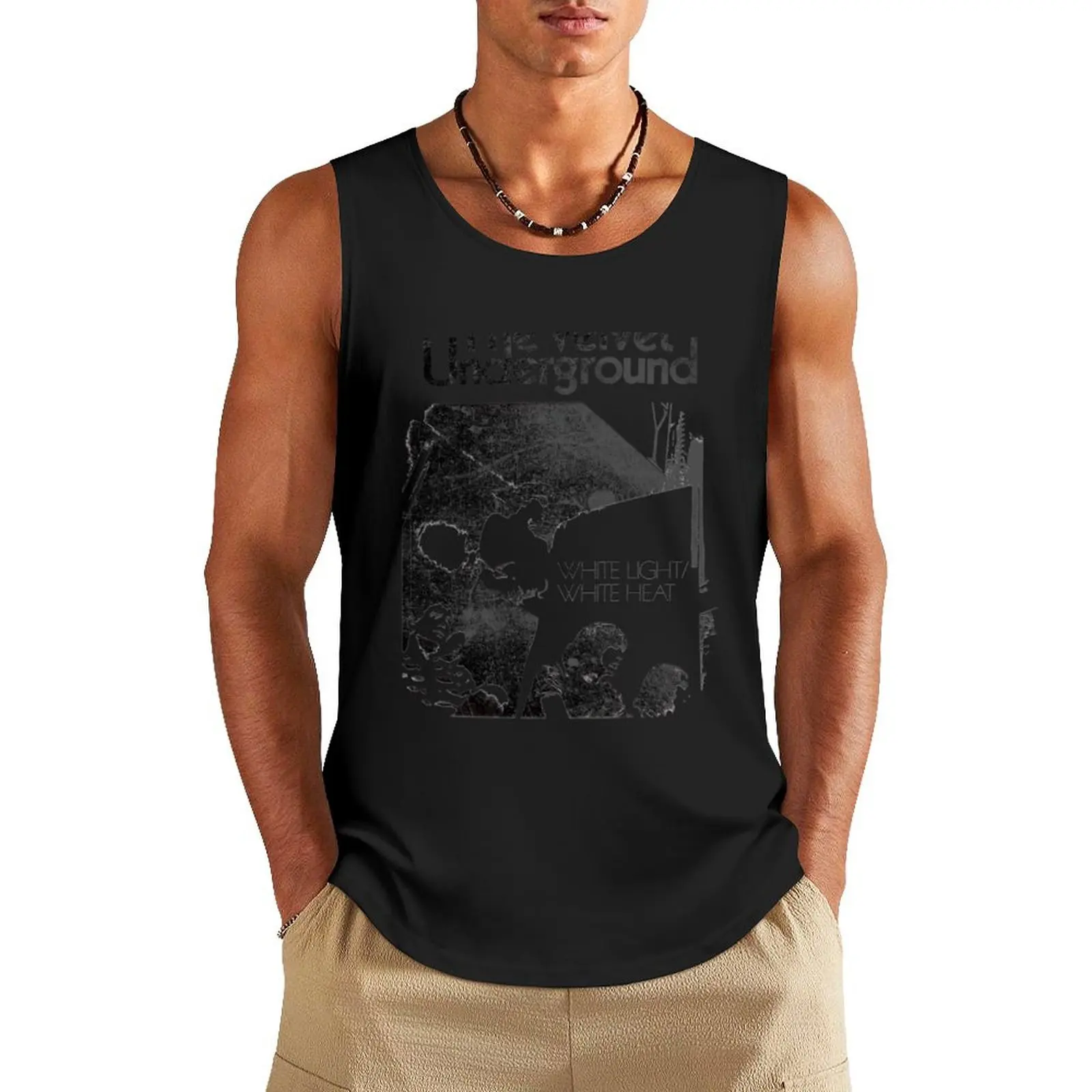 

The Velvet Underground Tank Top Vests sports vest gym clothes men Men's summer clothes 2024