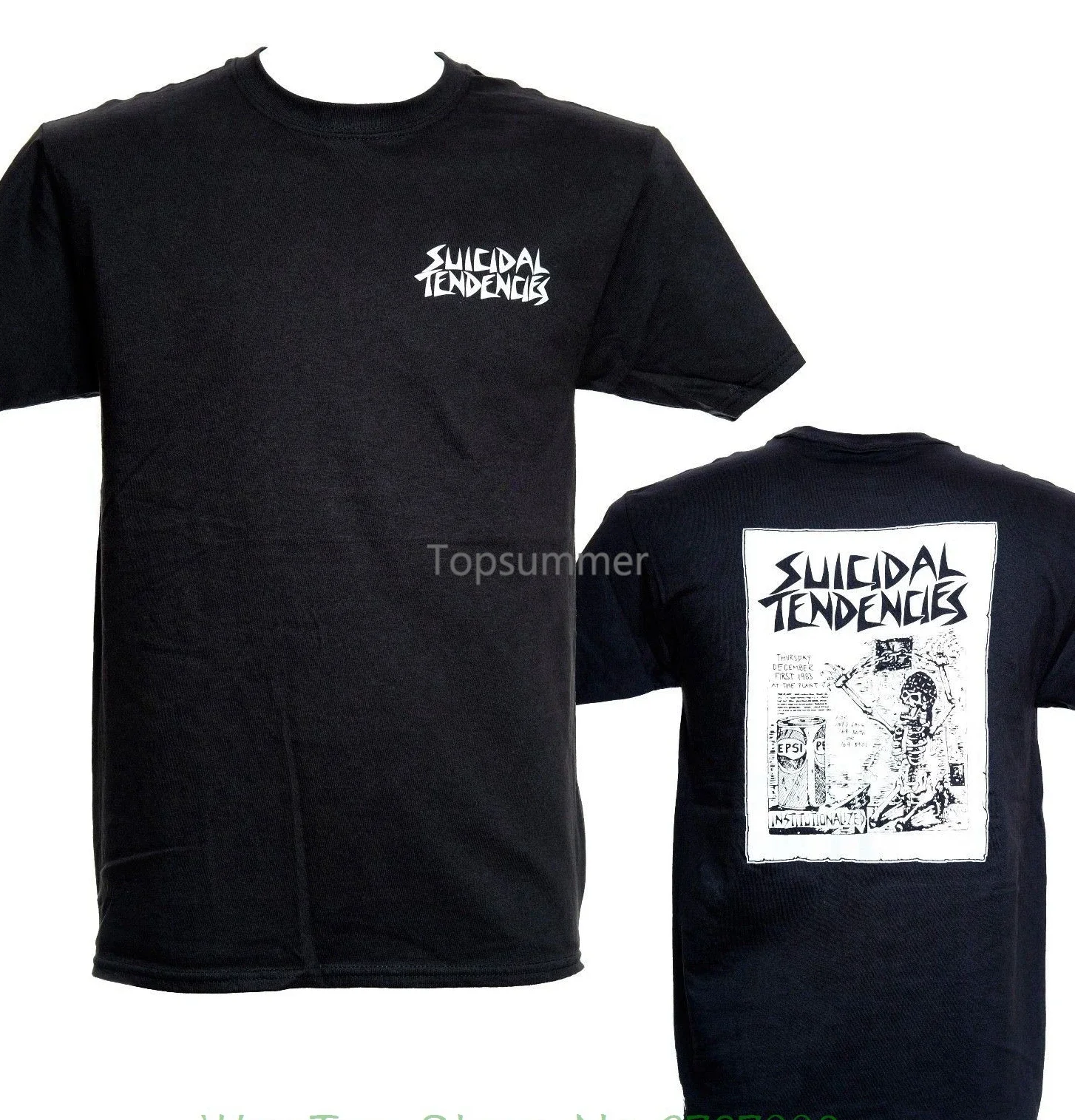 

Suicidal Tendencies Institutionalized T-Shirt New M L Xl Male Designing T Shirt
