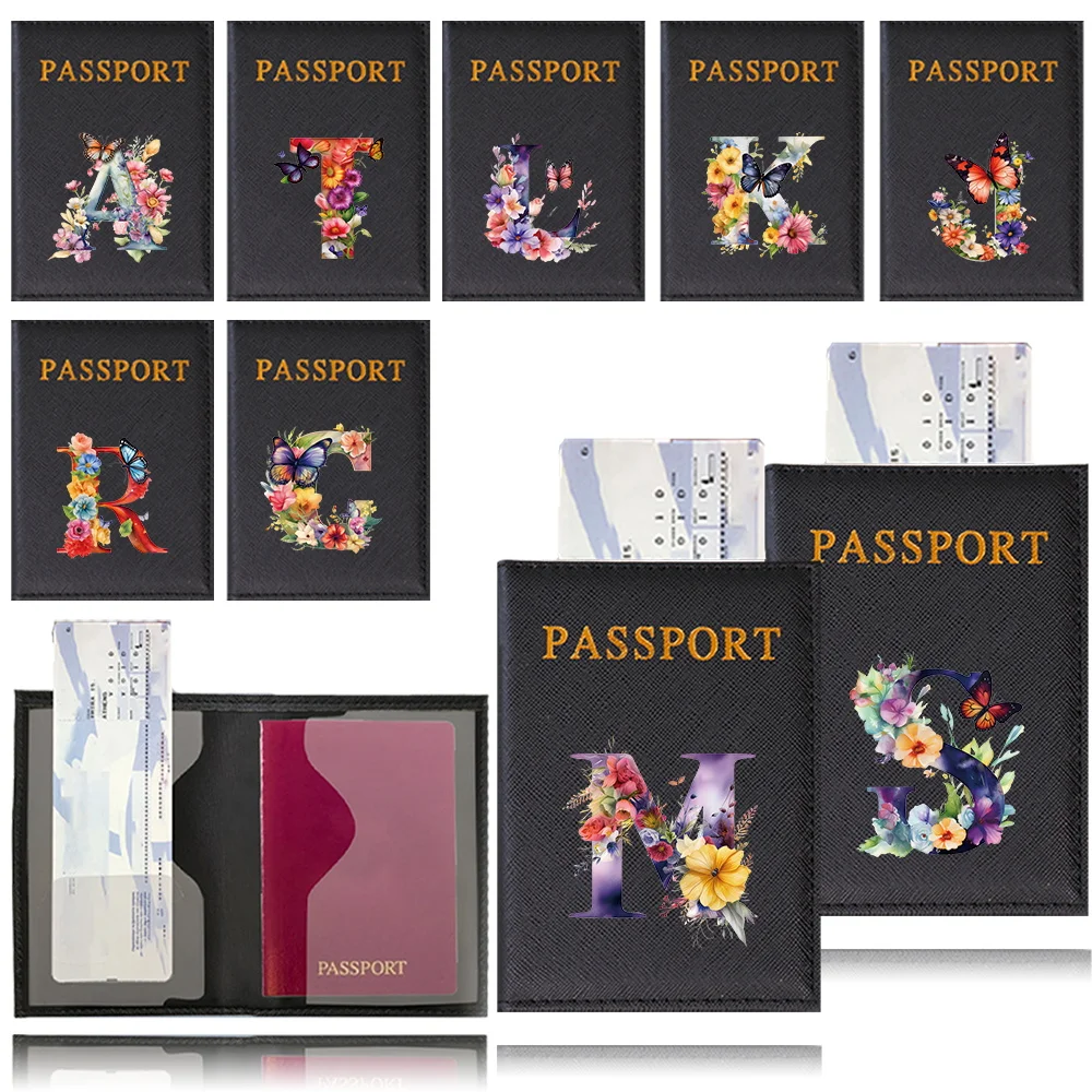 

RFID Blocking Passport Holder Travel Document Organizer Wallet Case for Men Women Credit Card Protector Passport Covers
