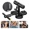 Situp Bar Assistance Device with 3 Suction Cup Sit Up Exercise Equipment with Pull Rope Sit Up Exerciser for Strength Training