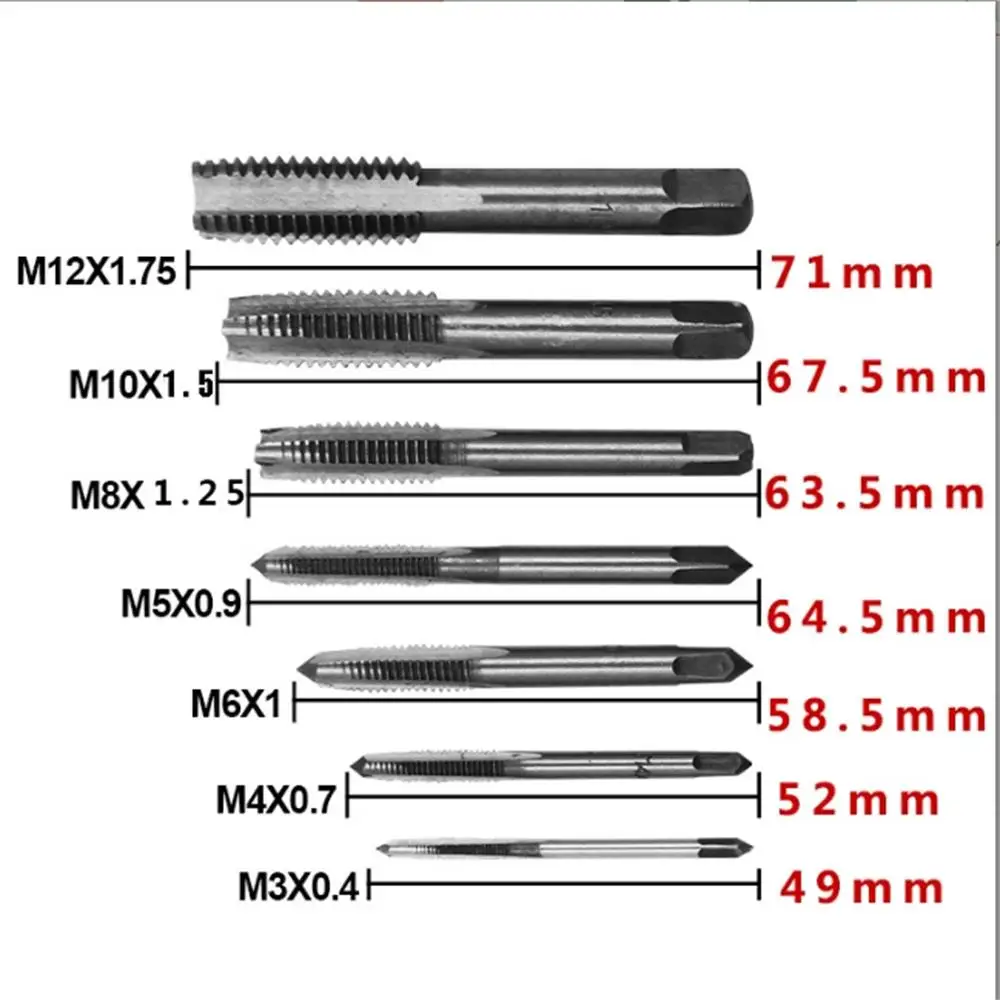 HSS Thread Tapping Tool Set 5