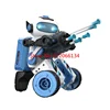 Parent-Child iInteraction Fire Bullet Remote Control Steam Robot 3-In-1 Style Smart Programming 48 Instructions RC Collage Robot 6