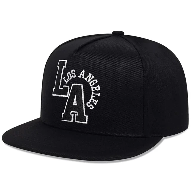 Letter Embroidery Baseball Cap Los Angeles Hip Hop Snapback Hat for Men  Women Adult Sports Leisure Caps Outdoor Travel Sun Hats