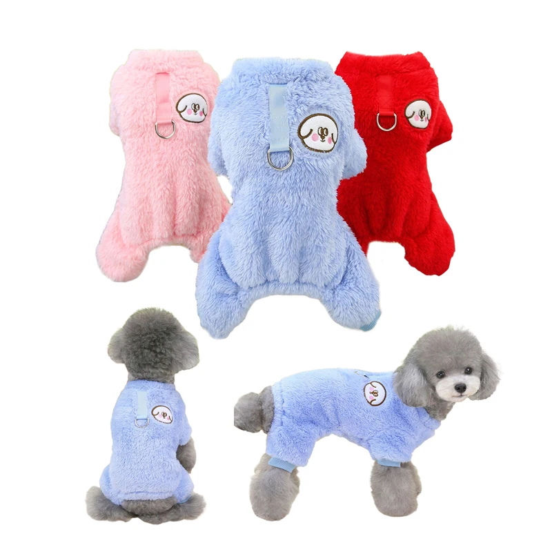 Winter Dog Clothes for Small Dogs Girl Dog Pajamas Small Dog Onesie Pet