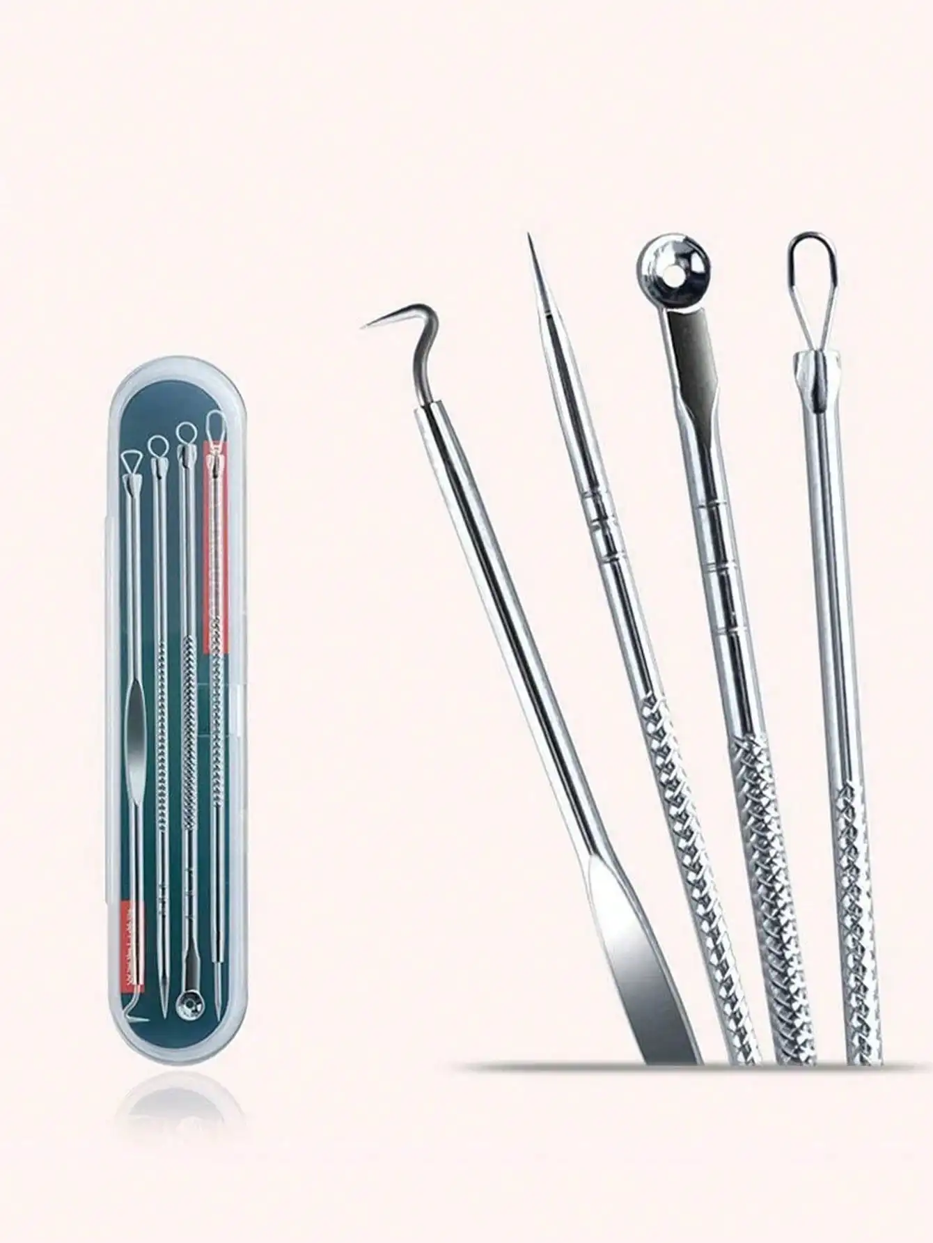 Stainless Steel Acne Removal Tool Set For Beauty