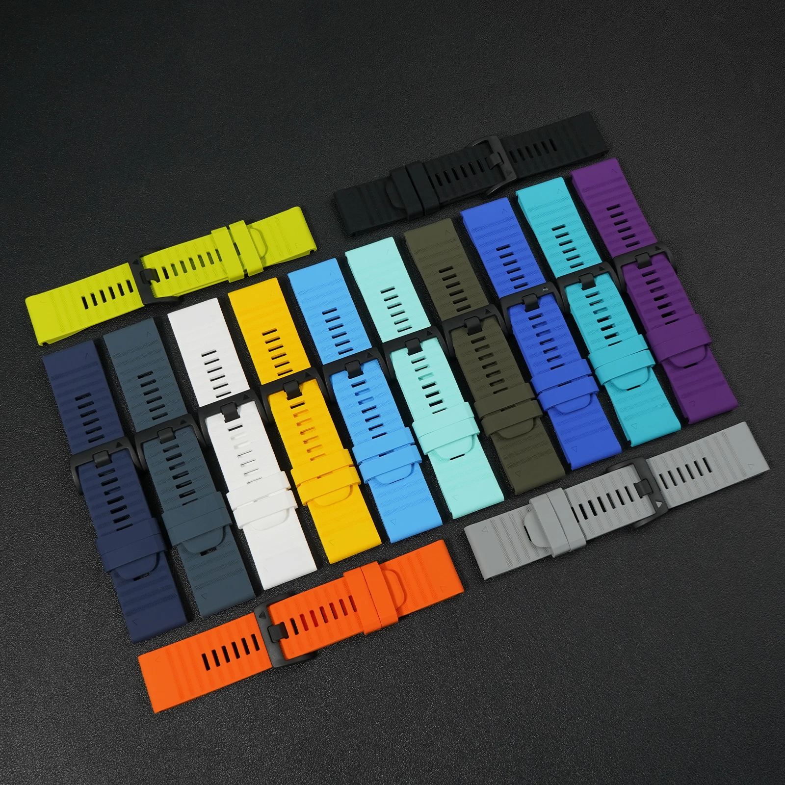 Enhanced Silicone Quick Fit Watch Band - 22mm/26mm
