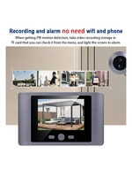 Mini Peephole Smart Wireless Door Viewer Camera PIR Motion Detection Digital Peephole Eye Viewer 2.8 Inch Doorbell Door Camera - Image 6
