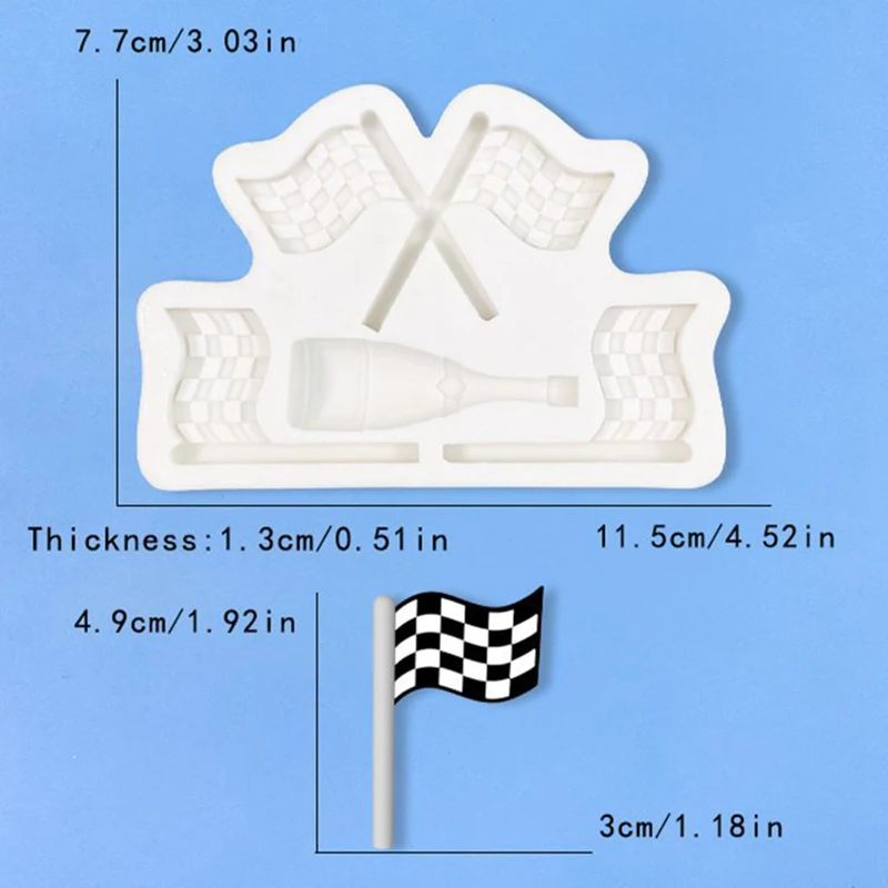 Trophäen-Medaillen-Silikonform für Sportveranstaltungen, Zuckerformen, Harzwerkzeuge, Cupcake-Backform, Fondant-Kuchendekorationswerkzeuge – Detail 7