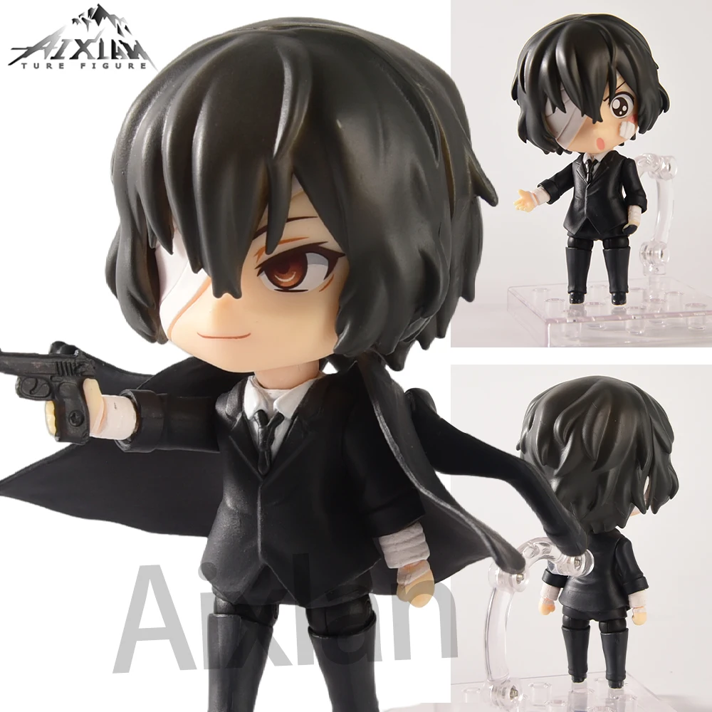 

Anime Bungo Stray Dogs Figure Dazai Osamu #1748 PVC Action Figure Ryunosuke Akutagawa Figurine Collectible Model Toys Kid Gift