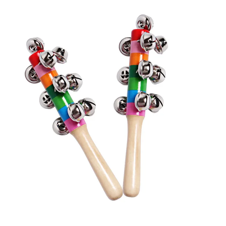 Wooden Musical Instrument Toys for Kids Montessori Educational Toys Baby Rattles Children Musical Funny Toys Gift for Boys Girls 2