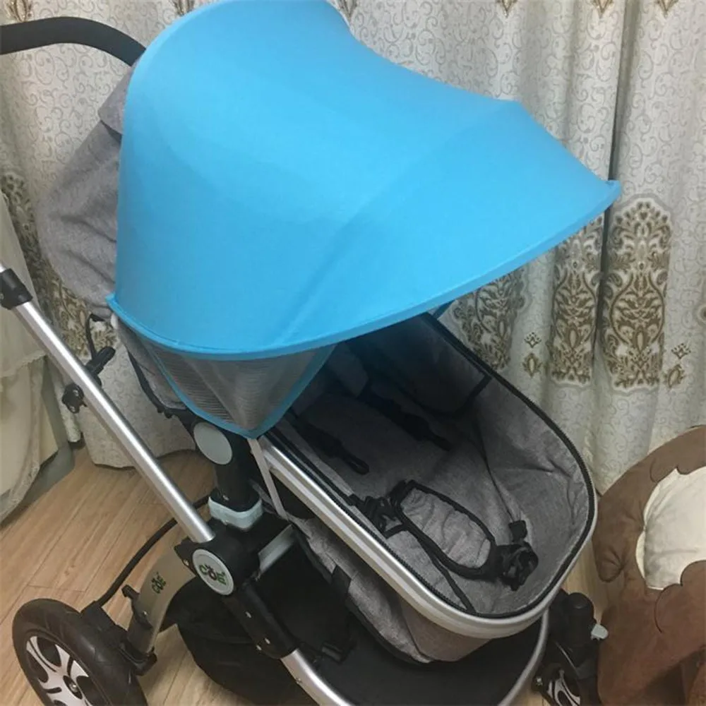 Baby Stroller Sun Visor Carriage Sun Shade Canopy Cover for Pram Stroller Accessories Baby Car Seat Buggy Pushchair Cart Awnings hot mom baby stroller accessories