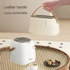 Cream Colored Trendy And Violent Bear Home Living Room With Handle Spring, Light Luxury, High-End Creative Desktop Tissue Box 2