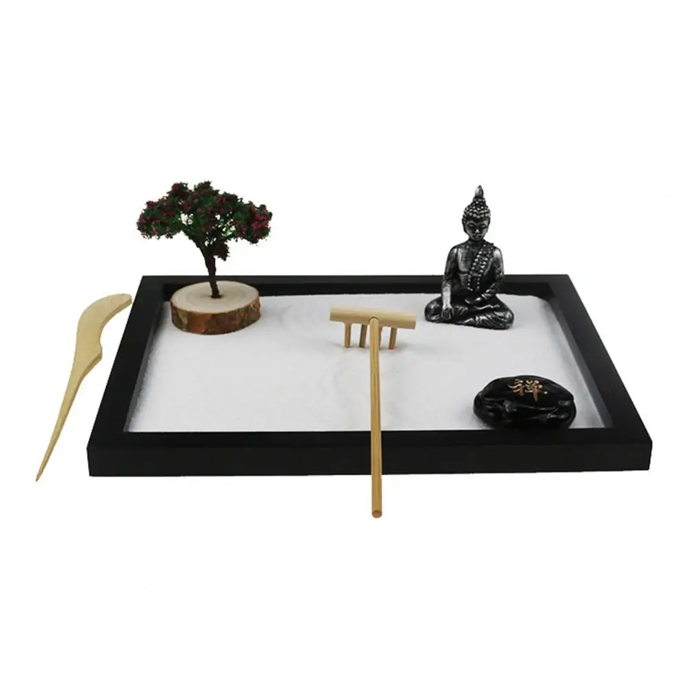 

Comes with plenty of sand, statues, and more to improve concentration and reduce stress.