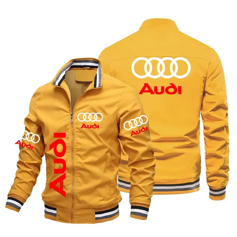 Audi Leather Jacket Material Close-up