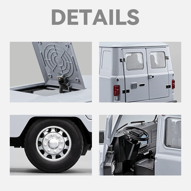 UAZ Traveler Bus Modell 1:18 - Russischer Oldtimer Als Sammlerstück