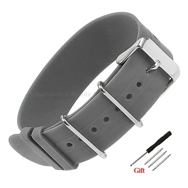 Ultra-Thin Waterproof Silicone Sport Wristband - Highly Elastic & Soft