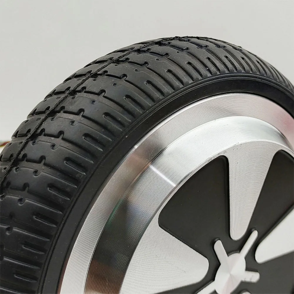 Per il pendolarismo: Ruota motore da 6,5 pollici 350W brushless stabile, ruota per scooter da 6,5 pollici con motore brushless, costruzione in lega e gomma - immagine 3