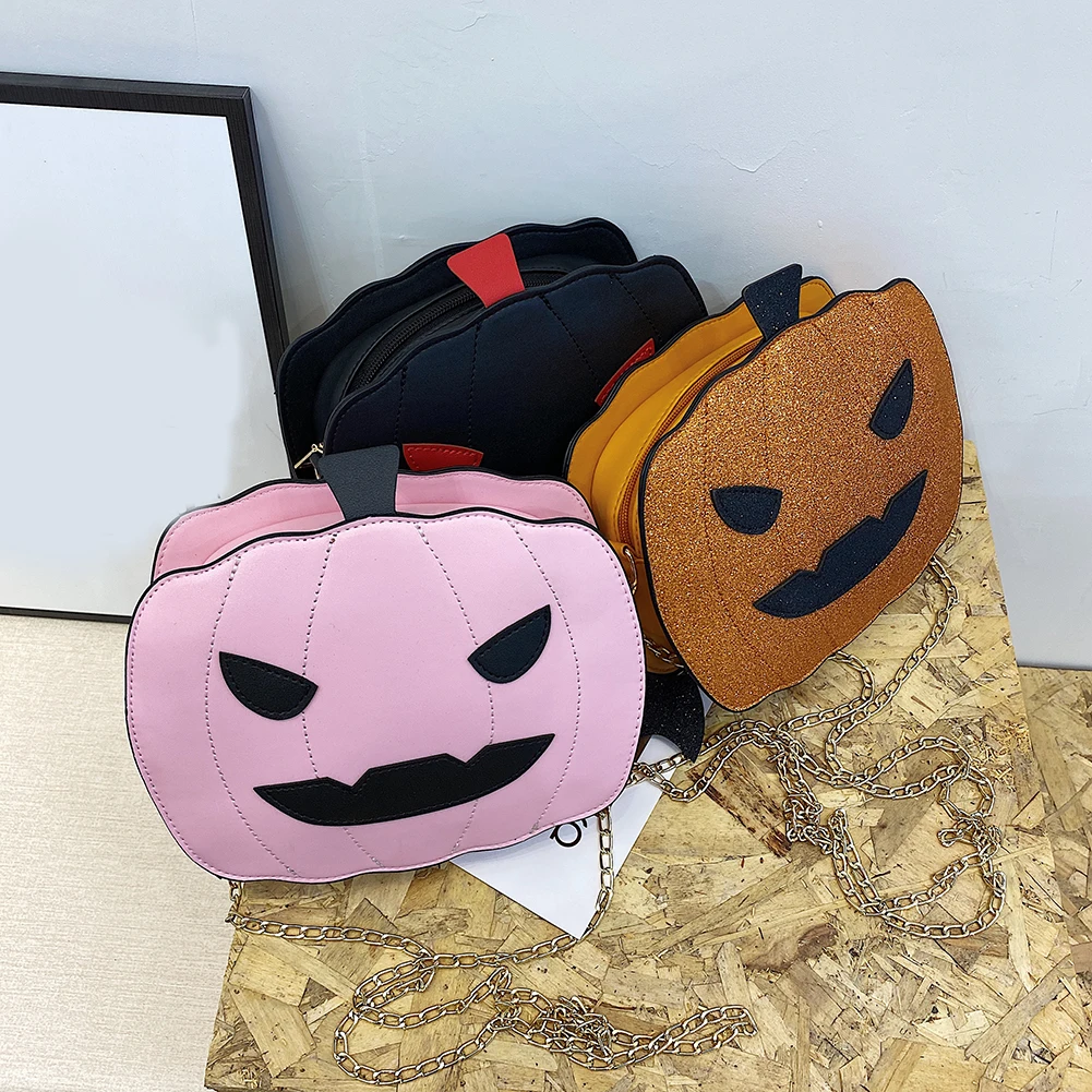 2023 New Funny Halloween Pumpkin Shaped Demon Chain - Main Image