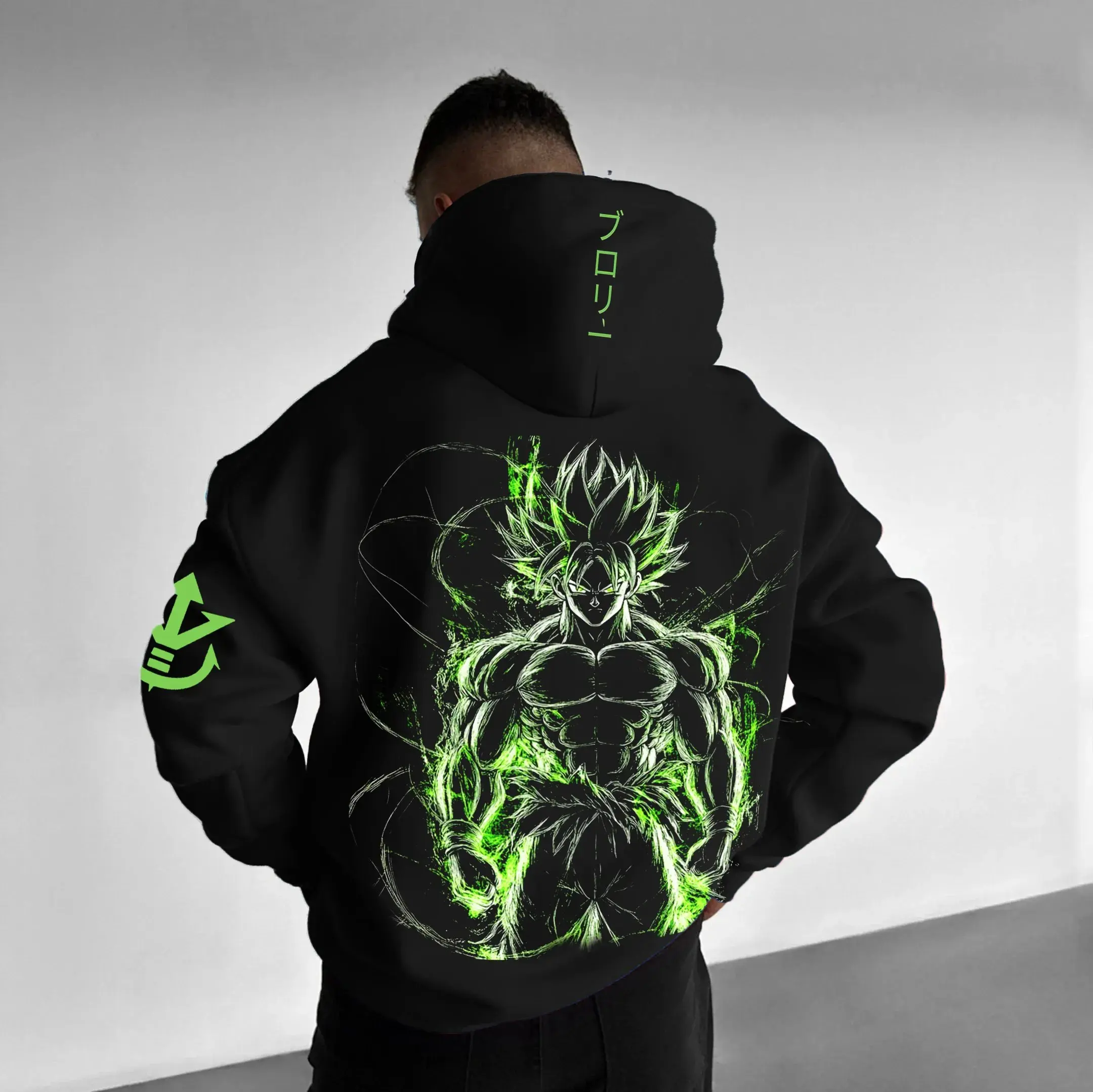 WEi MERRY RUi DAY Hoody Lサイズ Broly anime masculino feminino moletom com capuz dragon ball z