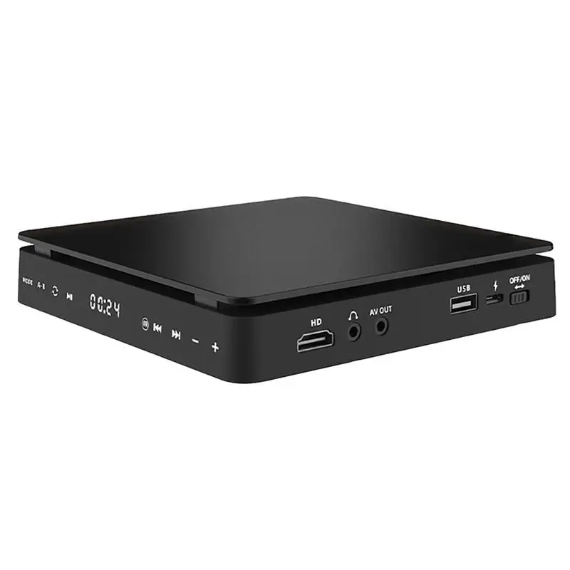 

Portable Player DVD Player For TV Multifunctional Player WithHDMI-compatible Output Audio Video Experience Gift For Kids The
