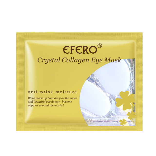 Crystal Collagen Anti-Wrinkle Eye Mask Anti Aging Moisturizing Eye Care Gel Eye Patches Anti Eye Bags Dark Circle