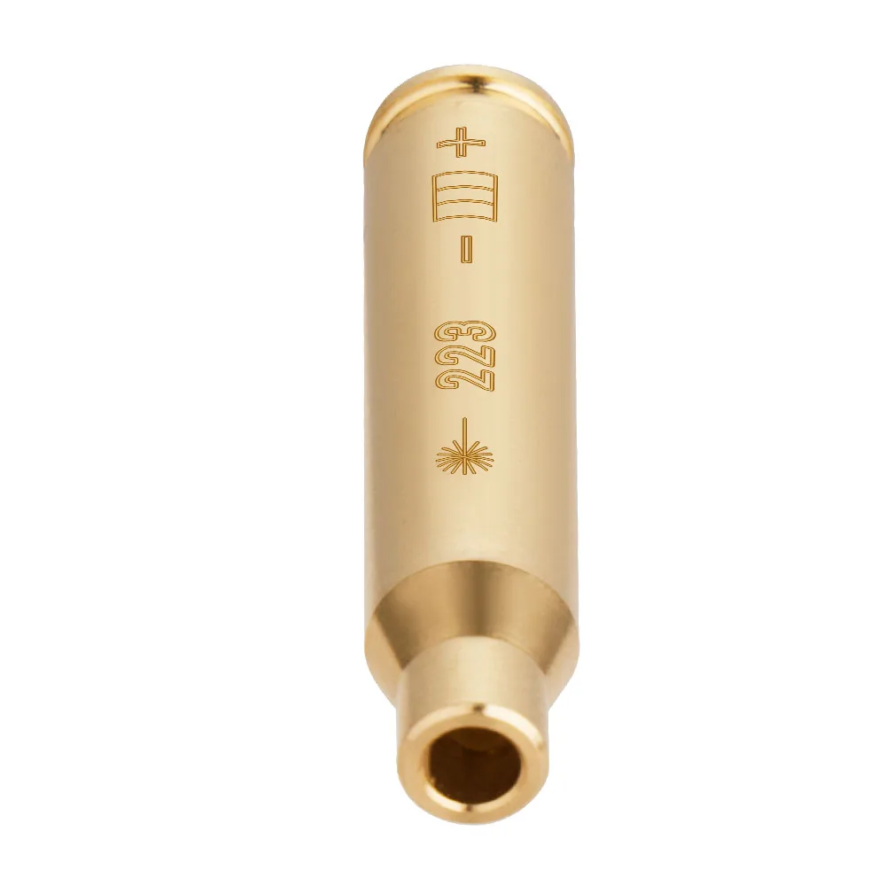 .223 cal Red Dot Laser Sight Laser Bore Sight For Hunting Gun Scope Adjustment Rifle Pistol Shotgun