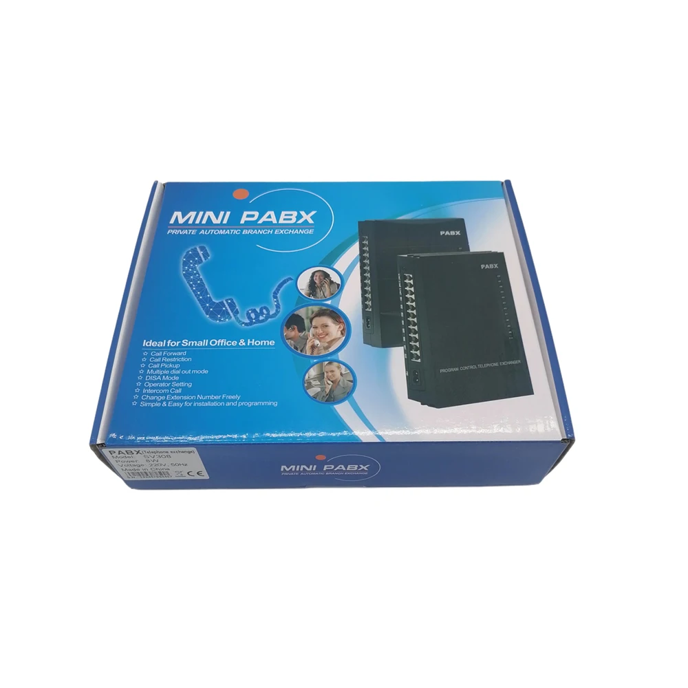 نظام الهاتف المكتبي PBX / PABX / Mini PABX SV308 ا...