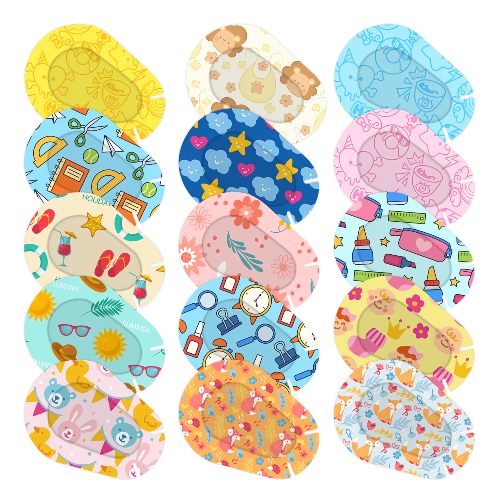 90PCS Child Amblyopia Eye Patch Training Eyeshade Orthoptic Corrected Eye Patches Lazy Kids Girl Boy Adult Adhesive Eye Mask Hot 6