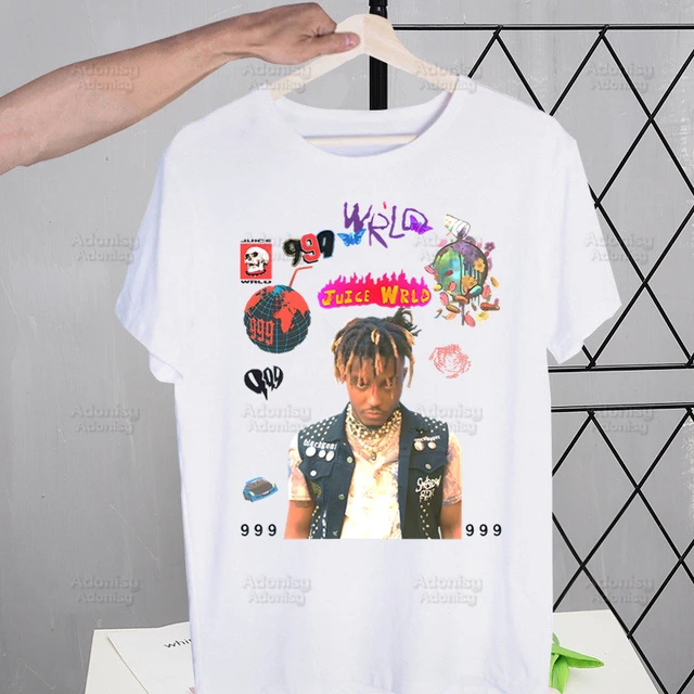 Tee Shirt Oversize Juice Wrld, Juice Wrld Shirt Hot Topic