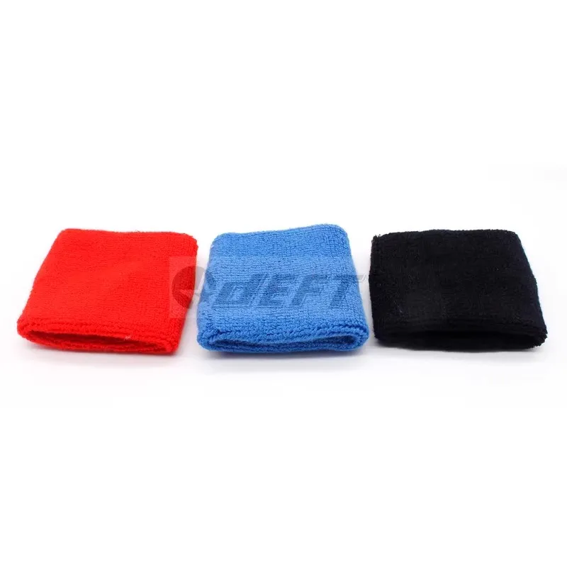DEFT1pair(2pcs) Red/Black/Blue Car Styling Reservoir Brake Clutch Oil Tank Cover Cap Sock For Universal