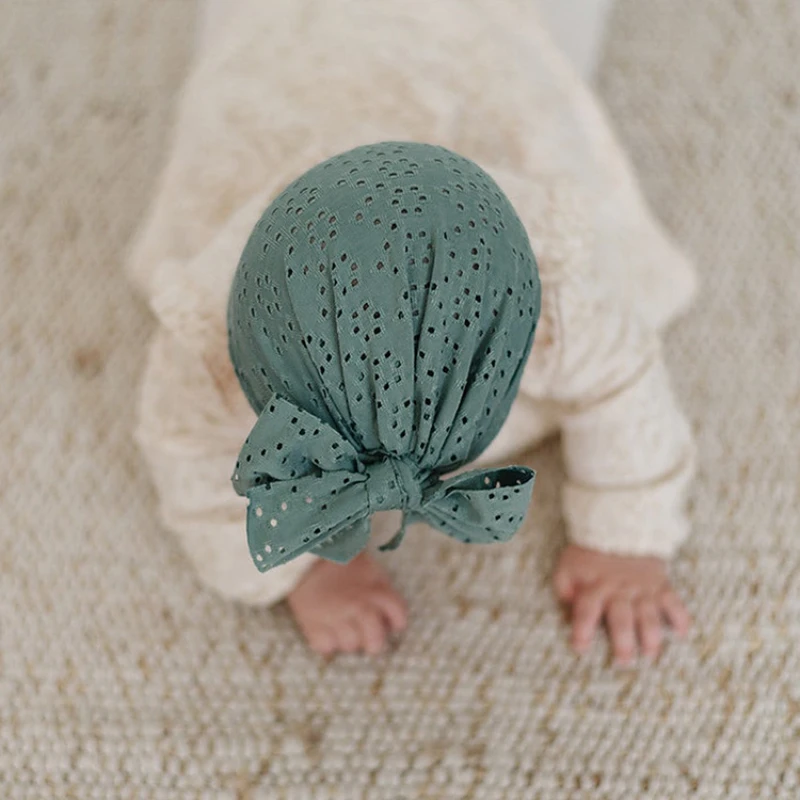 Baby Soft Turban Hats 1 Piece Infant Hat Solid Color Girls Boys Knotted Cap Beanies Headband Children Kids Head-Wear Newborn baby hat,baby headband