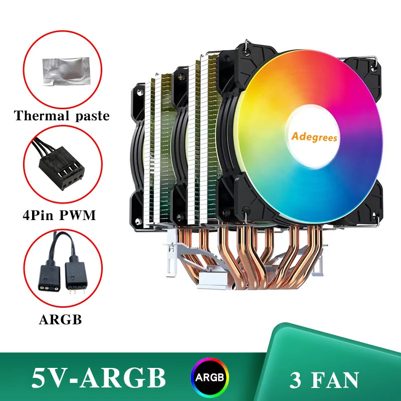 5V - ARGB - 3 Fans